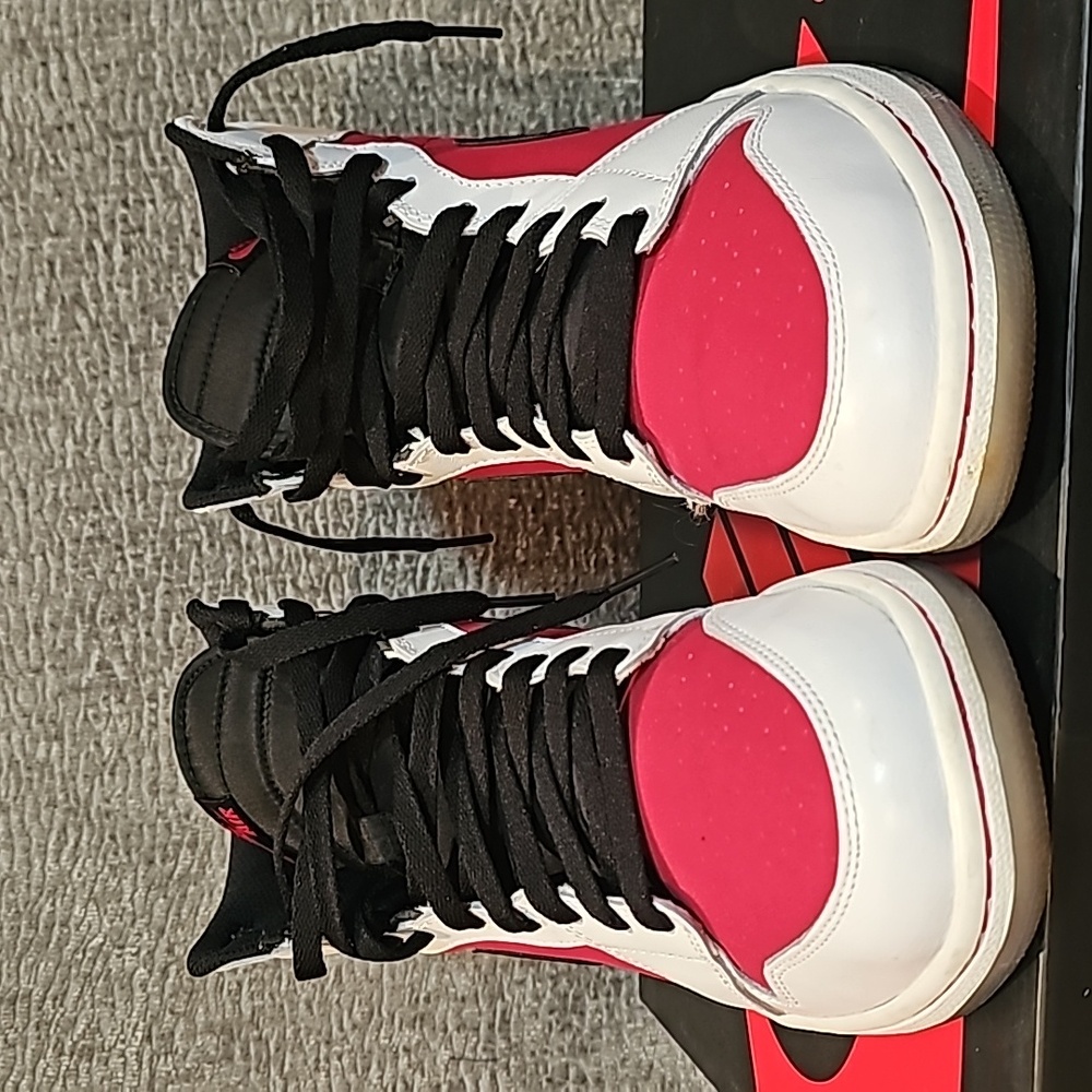Air Jordan 1 Retro High OG white/black/carmine red - Picture 2 of 10